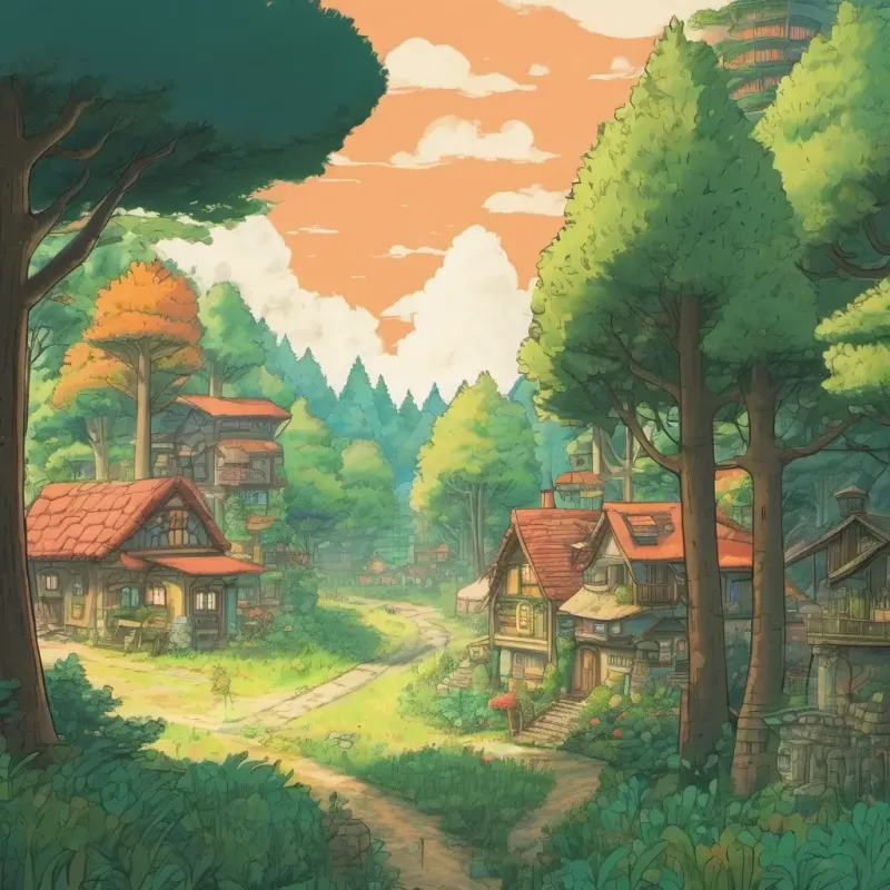 Introducing the magic forest, a quiet town's secret.