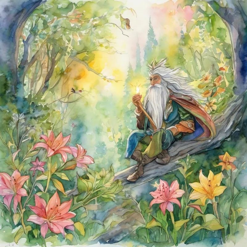 Surprised by Lily's words, the Goblin King paused for a moment, his eyes filled with uncertainty. After a brief silence, he sighed and handed Lily the amulet, realizing the importance of her plea. As soon as the amulet was returned to its rightful place, the forest burst with new life. Flowers bloomed in vibrant colors, birds chirped merrily, and the air filled with a sweet scent of magic and joy. The creatures of the forest celebrated, expressing their gratitude to Lily, Avenger, and Sparkle.