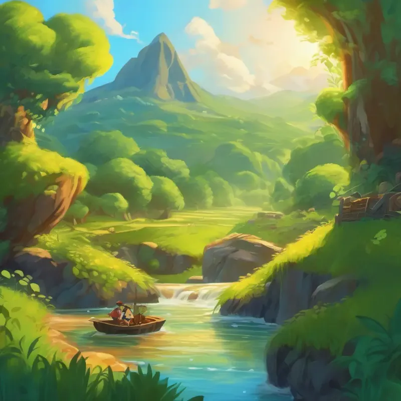 Finding the treasure and learning the true value of nature.