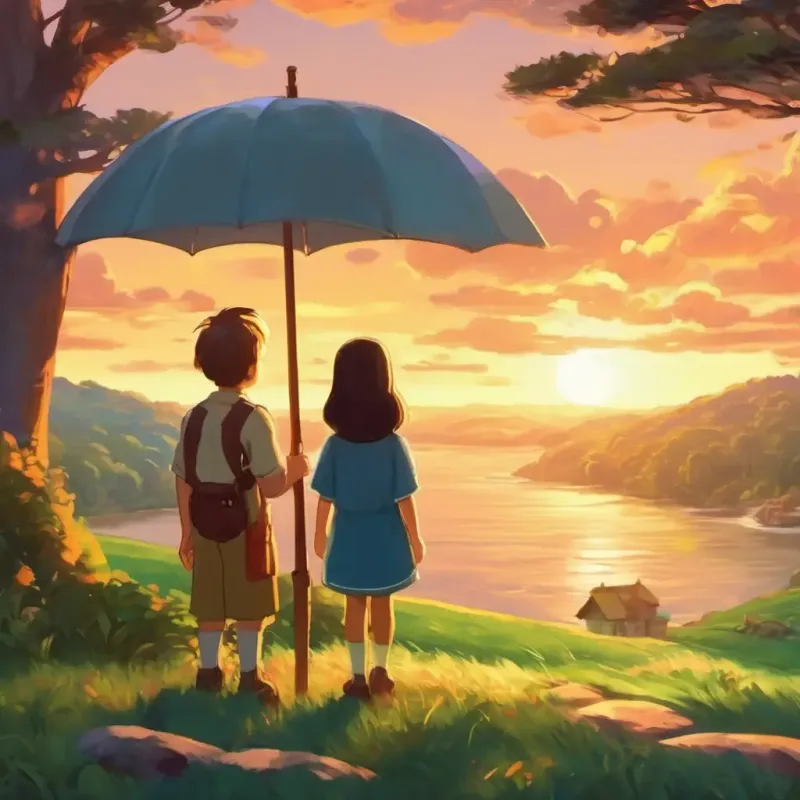 Warm goodbyes, promises of future adventures.