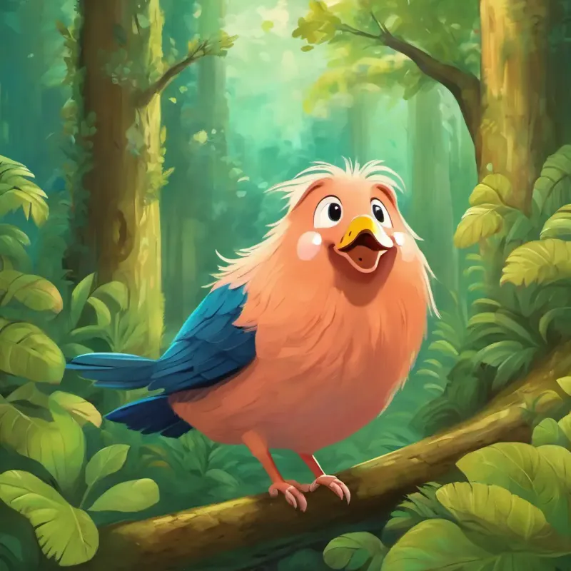 The kiwi bird with a long beak told Hongi is a little pig with a round body and curly hair to trust his instincts and listen to the sounds of the forest.