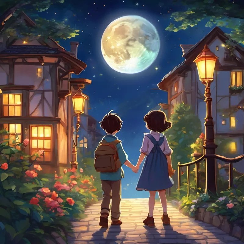 As the moon rose high in the sky, casting its gentle glow over the town, Lily and Ethan smiled at each other, knowing that their journey had just begun. Together, they would continue to explore the hidden colors of the world, bringing smiles and wonder to all who crossed their path. And so, dear little one, as you drift off to sleep with the sweet melodies of their adventures, remember that magic exists in the simple joys of life, waiting to be discovered by those with open hearts and vivid imaginations. Goodnight, sweet dreams, and may you always see the world in all its colorful glory, just like Lily and Ethan.
