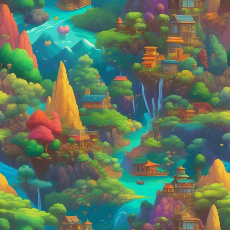 The chart comes alive with colors, showcasing the ups and downs of trading.