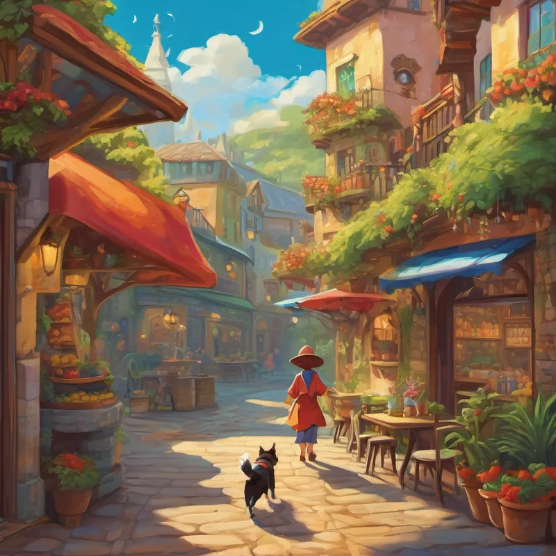 From that day on, Bella's Burritos was filled with laughter, delicious flavors, and happy customers. The goblin's wickedness was thwarted, and the magical land of Delicioustown lived in peace once again, all thanks to the young and pure-hearted girl, Buttrest, and her faithful friend Tilly. The end.