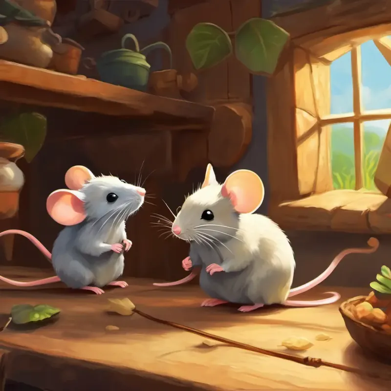 Mice plot to help, show determination