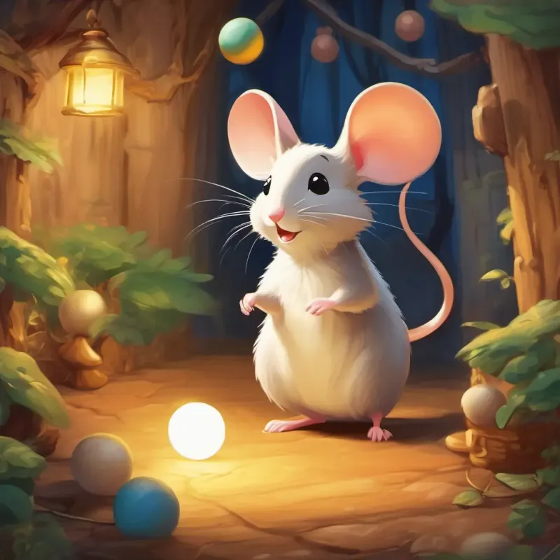 Ball invitation arrives, mice share excitement
