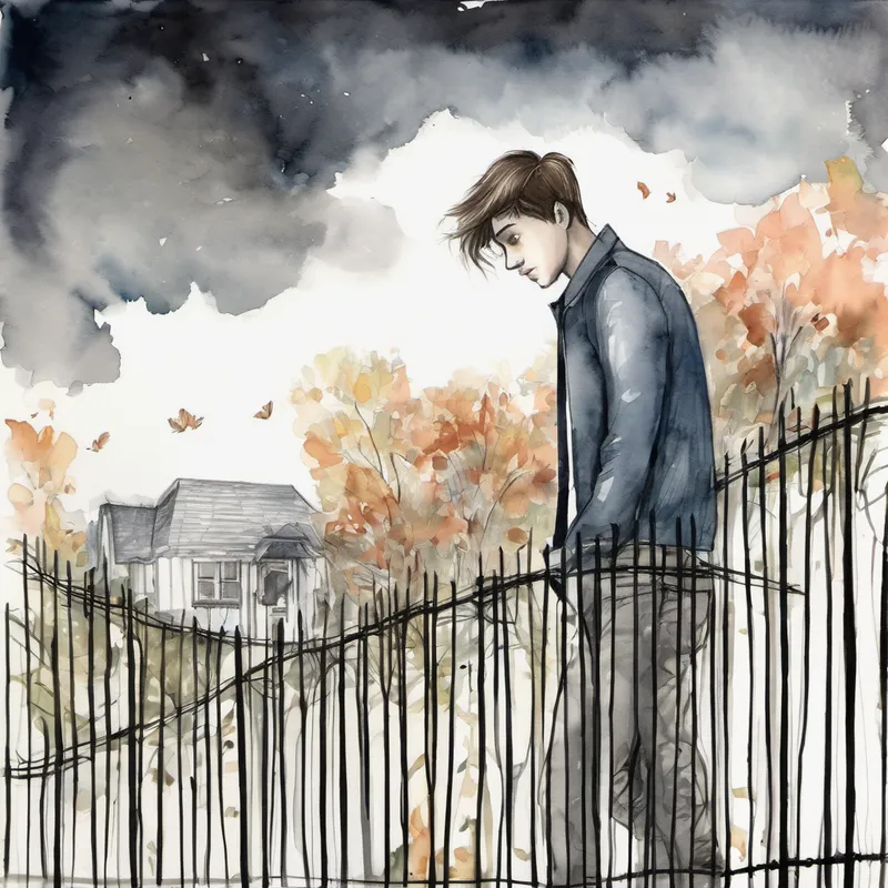 Kaison froze, feeling a mix of fear and guilt. He knew he had done wrong, and he regretted breaking the rules. He quickly climbed back over the fence, holding his head down in disappointment. As he walked back home, Kaison thought about how unfair life could be. Suddenly, he felt a pang of guilt for dragging Emma into a potentially troublesome situation. He realized that sometimes making compromises and thinking about the people we love is more important than demanding what we want.