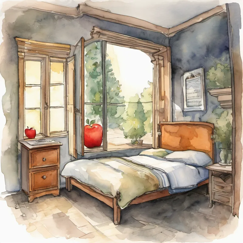 That night, as Kaison snuggled into bed, he pondered how he could make things right. He decided that the best thing to do was to approach Mr. Jenkins and explain his actions. Maybe, just maybe, Mr. Jenkins would understand. The next day, after school, Kaison mustered up his courage and knocked on Mr. Jenkins' door. With a racing heart, Kaison explained how much he loved apples and how he hadn't meant to cause any harm.