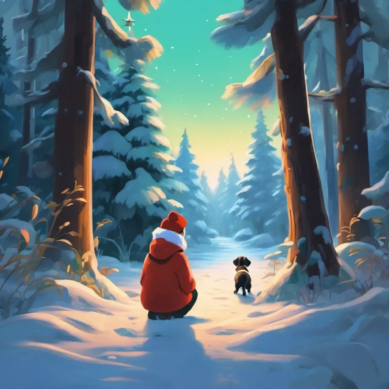 Ploi Saai discovers a lost puppy in the forest.