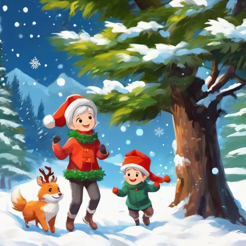 The pair enjoy their playful activities in nature.