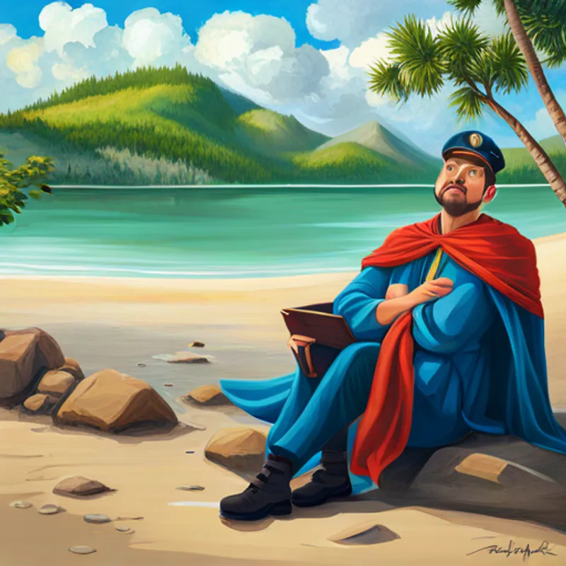 Captain Coverage learns the true meaning of heroism