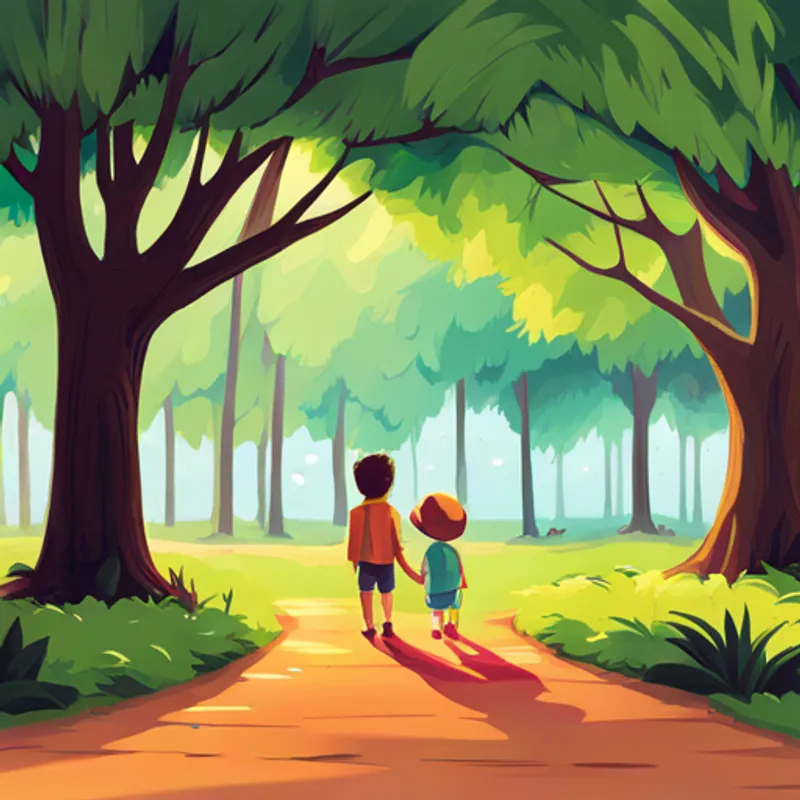 Max and Robby meet in the park