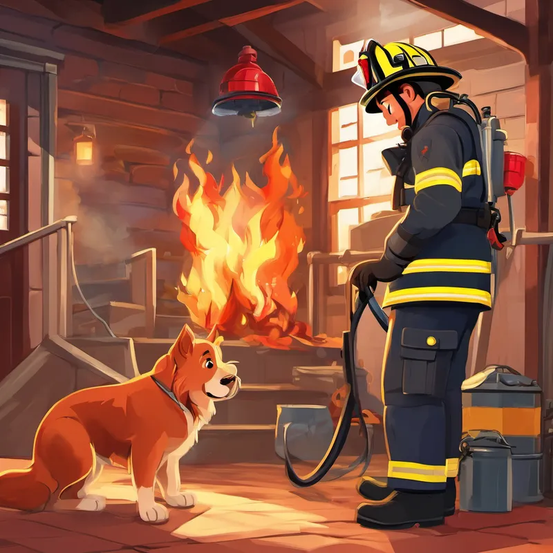 When it was time to leave, Blaze thanked Captain Jake for the amazing adventure. As they drove back home, Blaze couldn't stop thinking about his visit to the fire station. He realized that he had discovered his true passion - helping others and becoming a firefighter. Blaze knew that becoming a firefighter would require hard work, dedication, and training. He promised himself that he would learn everything he could about firefighting and help people just like Captain Jake did.