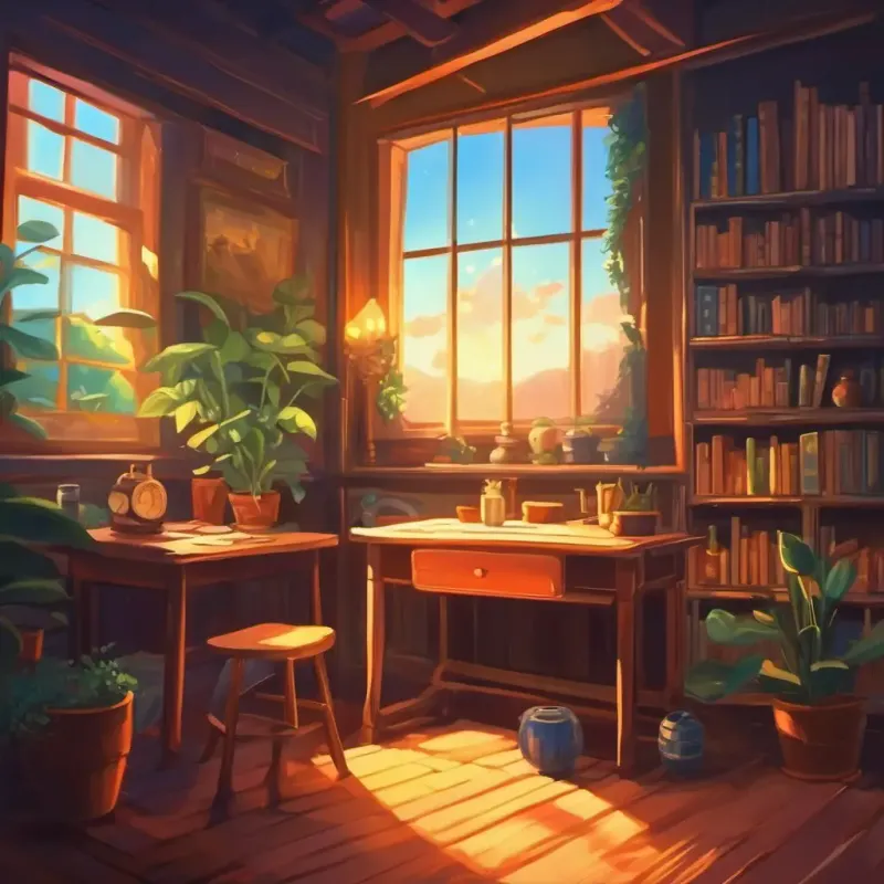 Light in the dark room