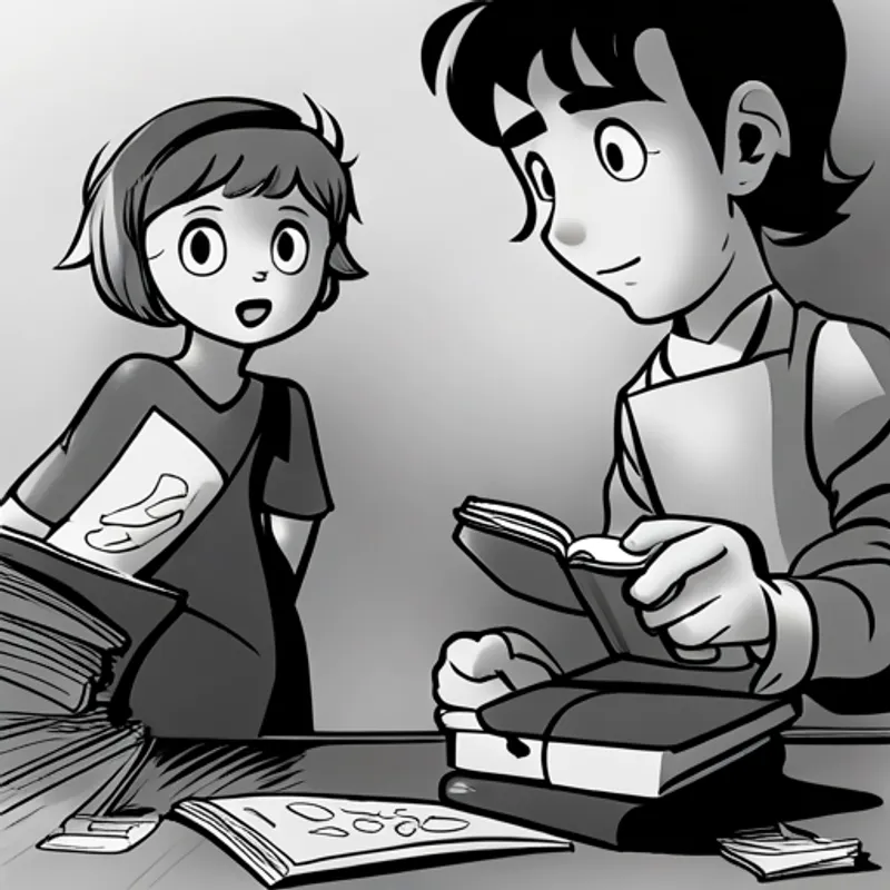 Polly teaching Timmy new words