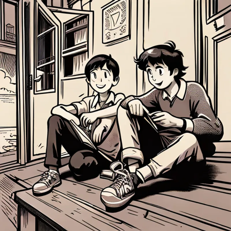 Timmy and Polly talking about good listening