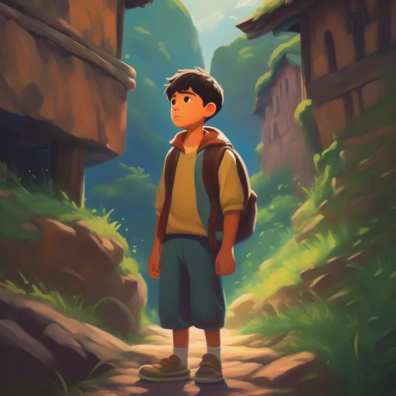 A determined boy with big dreams, facing hardships every day.