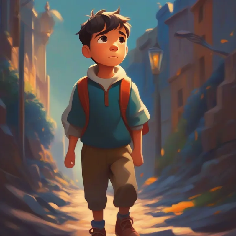 A determined boy with big dreams, facing hardships every day.'s journey inspires others and shows the power of responsibility.