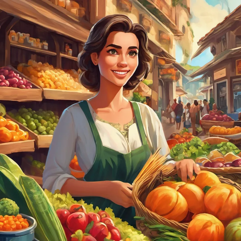Enquanto ria das situações inusitadas, a campainha tocou. Amanda abriu a porta e lá estava um entregador, segurando um grande saco de compras. Para sua surpresa, todas as suas compras corretas estavam ali, perfeitamente embaladas. Amanda agradeceu ao entregador, pegou suas sacolas e começou a arrumar sua cozinha corretamente. Ela sabia que, mesmo com uma confusão divertida, era importante ter seus alimentos saudáveis para se alimentar bem.