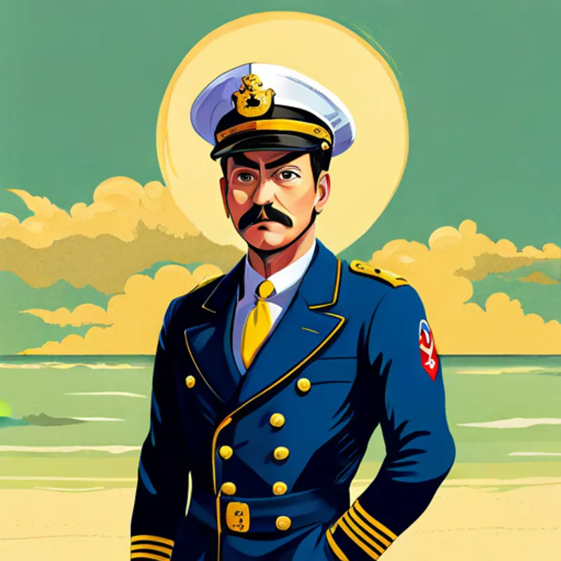 Famous captain, seven seas, new adventures
