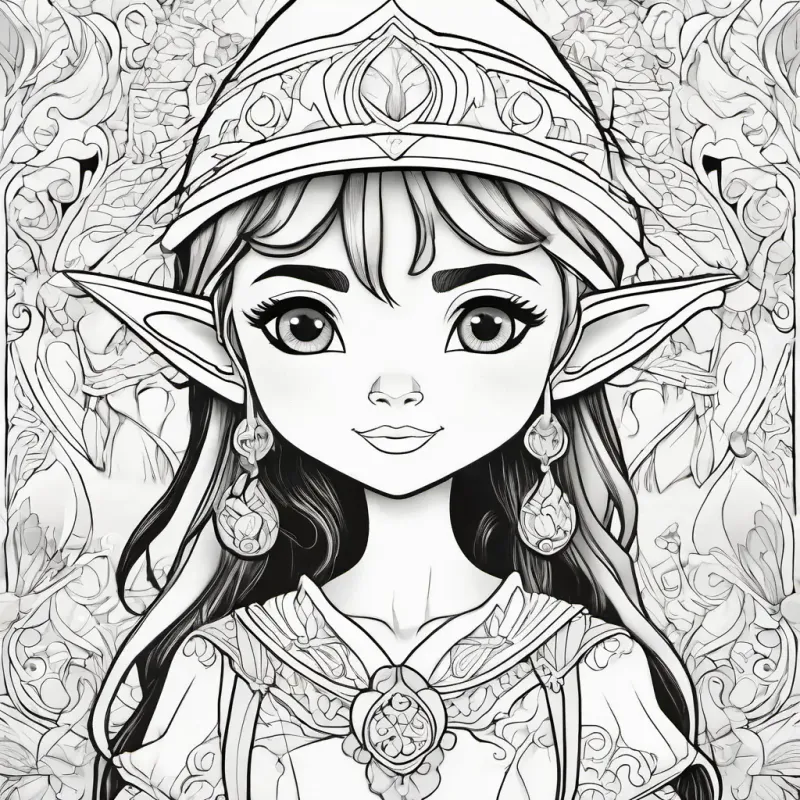 Elinor the elf, with green skin, bright blue eyes, and pointy ears’s unique ability to see dreams is revealed.