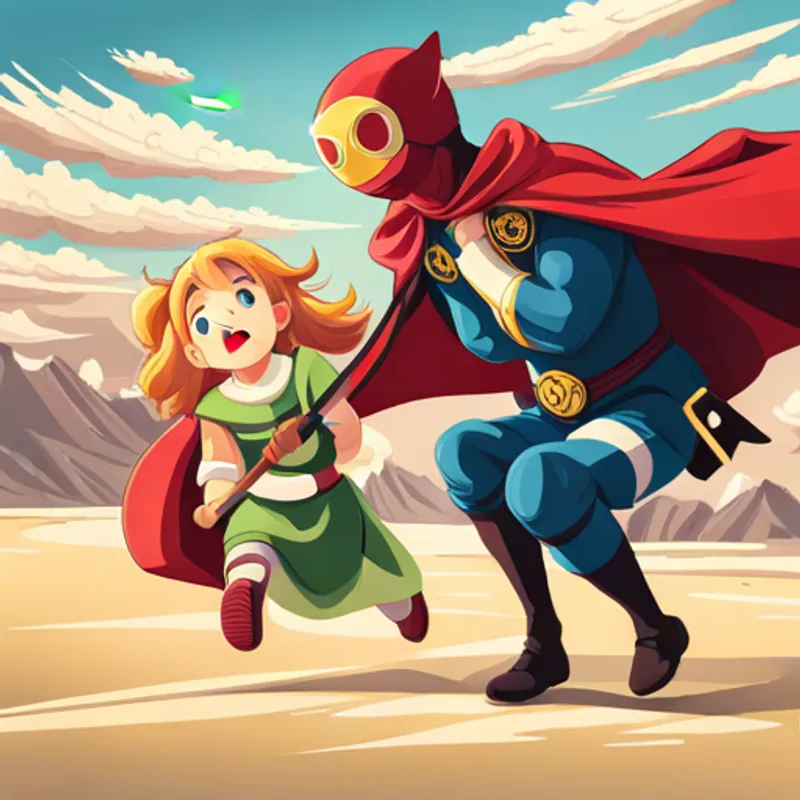Derekini and Daredevil go on adventures together
