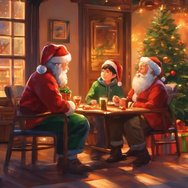 Sitting down, observing peers, a connection in shared feelings.