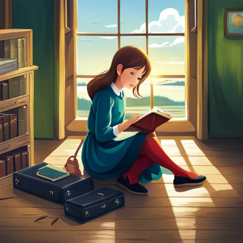 Lily discovers the diary and the secret hideout