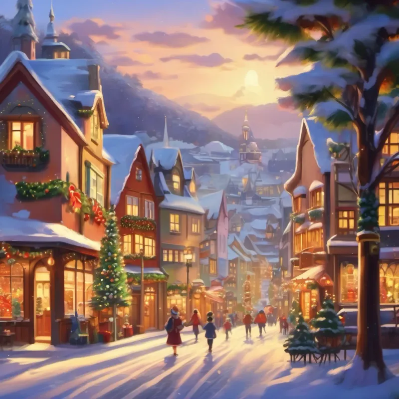 Introducing the magical town, focus on happiness and laughter