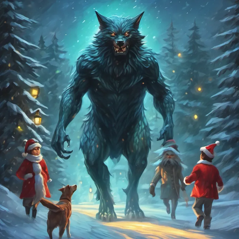 The skinwalker's transformation into something harmless, irony