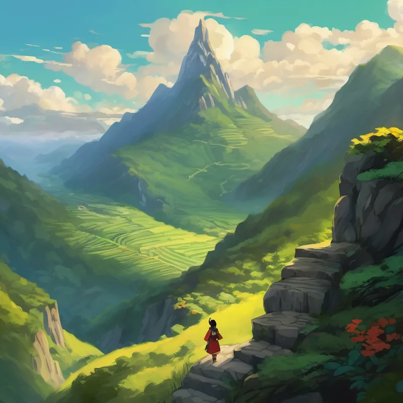 Without hesitation, Ling embarked on a dangerous journey, braving treacherous paths, and facing countless perils along the way. She fought mythical creatures and overcame her fears, all for the greater good. Finally, after many trials, Ling reached the mountaintop, where the sacred bell lay hidden. Holding her breath with anticipation, Ling rang the bell with all her might, its harmonious tone reverberating through the valleys below.