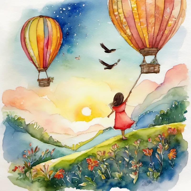 Las últimas ilustraciones del cuento mostraban a María abrazada por su nueva familia, con el pájaro que había ayudado de nuevo volando libre en el cielo. María se sintió en paz y feliz, agradeciendo a Dios por guiarla en su viaje y por siempre cuidar de sus hijos. Y así, querida María, esta es la historia de tu viaje hacia un hogar amoroso. Recuerda siempre que, al igual que José en la Biblia, Dios siempre te cuidará y te guiará en tu camino. Y en el abrazo cálido de tu nueva familia, encontrarás un hogar en el corazón de Dios. Duerme bien y sueña con los hermosos lugares que te esperan en tu viaje.