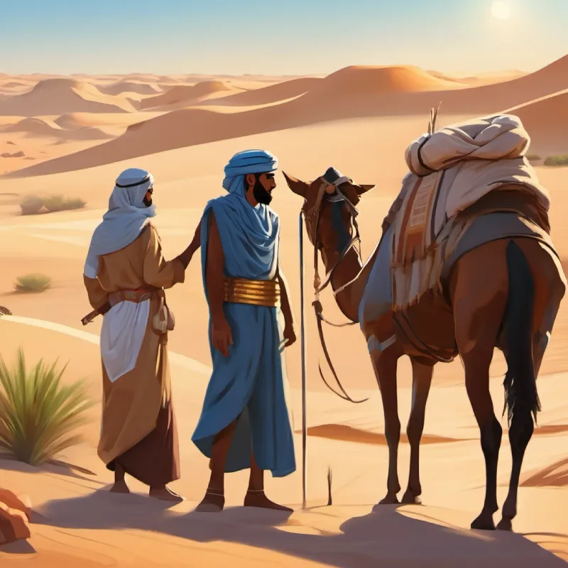 Introduction of Bedouins, who live in the Egyptian desert.
