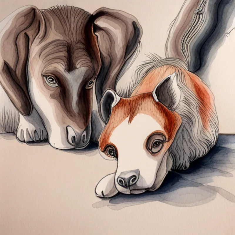 The animals huddled together, worried for their homes