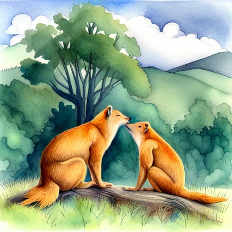 The animals formed a strong bond and friendships