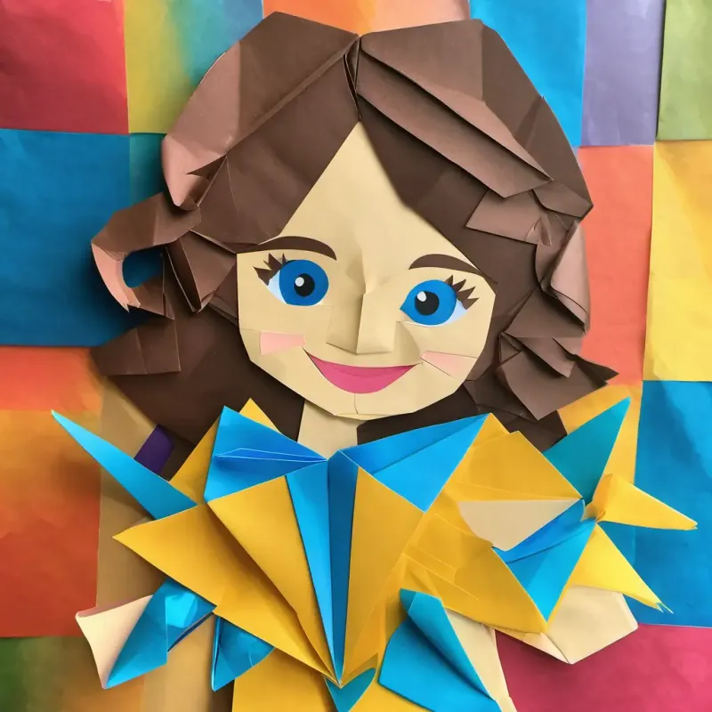 A picture of Lily has curly brown hair, bright blue eyes, and a big smile showing her dance moves to her mommy and daddy.