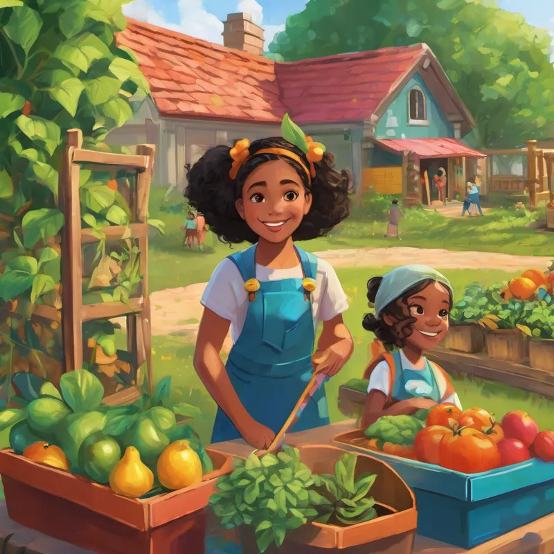 As Ava continued through the alphabet, she uncovered ways to promote education, provide food, and create safe spaces for children struggling with poverty. They built a community garden to grow fruits and vegetables, organized book drives to establish mini-libraries, and even started fundraising for vulnerable families. With every letter of the alphabet, Ava and her friends found new and creative ways to contribute to Goal 1. They inspired others to join their cause, spreading inclusivity wherever they went.