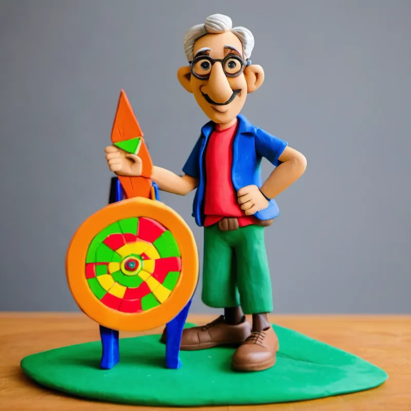 Frank looks forward to playing darts with friends.