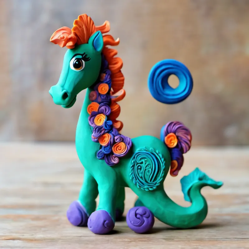 Kelpie the seahorse is depicted as smart.