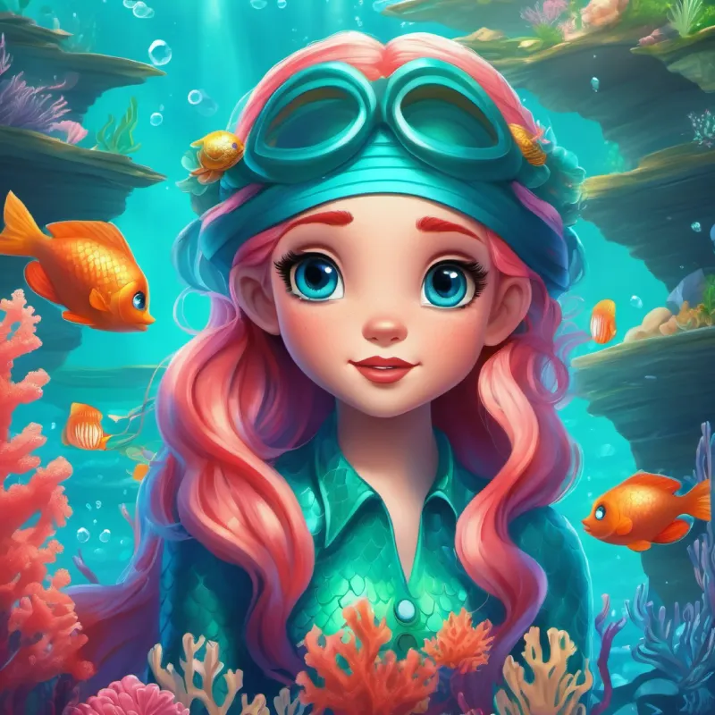 Sebastian reminding Coral about her mermaid essence.