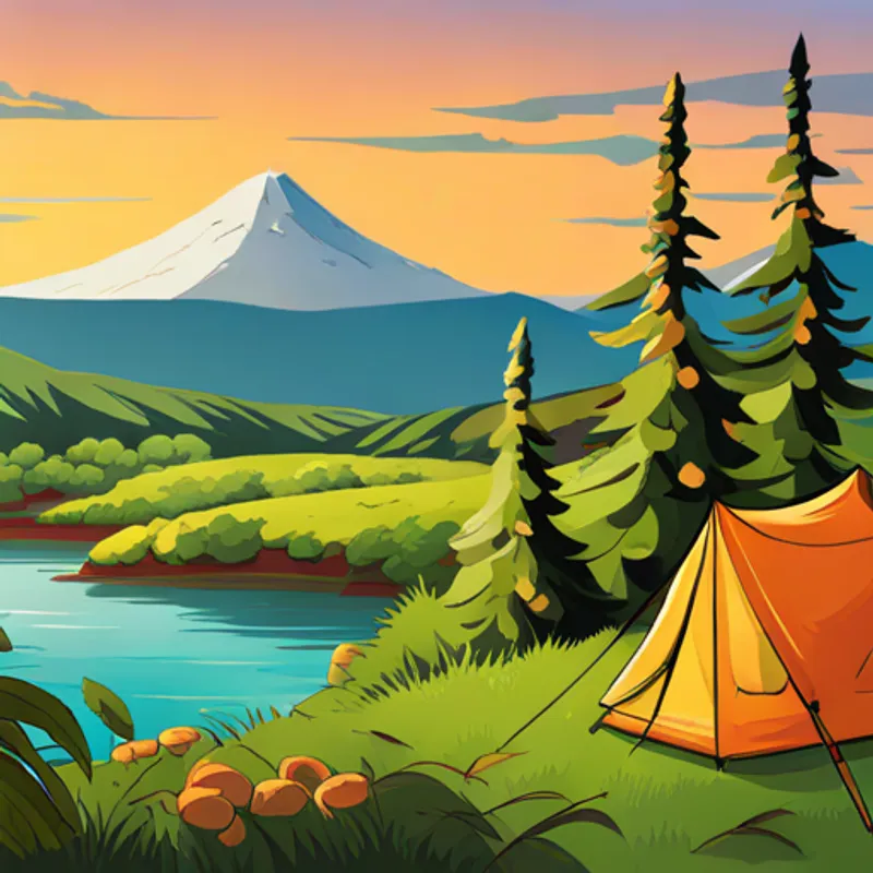 The end of the camping adventure