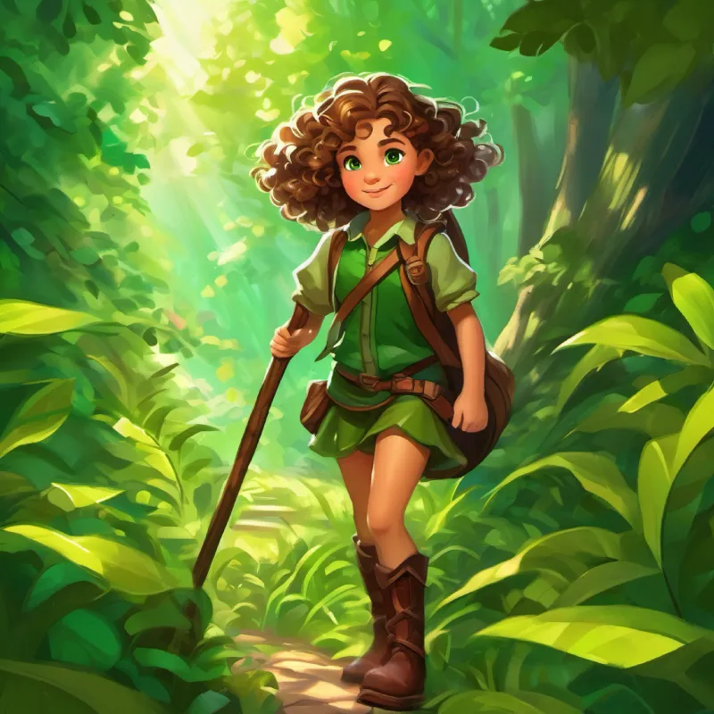 Elara finding the trapped fairy.