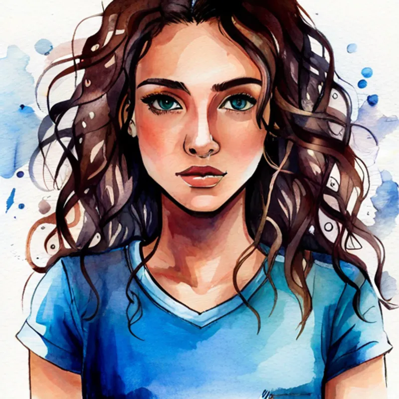 Jovem, cabelos castanhos, olhos curiosos, vestido com uma camiseta azul decide ser honesto em todas as áreas de sua vida