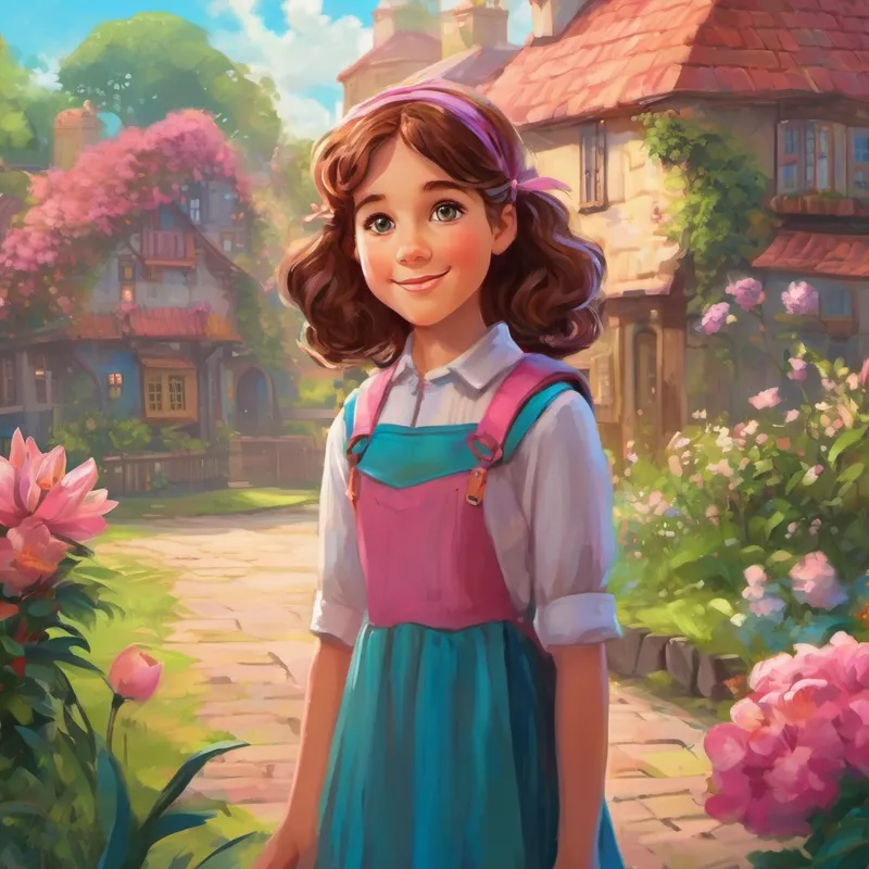 Once upon a time, in a small town, there lived a little girl named Lily. Lily was a bright and curious 8-year-old who loved everything about school and learning. She was excited about starting junior high, where she would meet new friends and explore fascinating subjects. But little did Lily know that something magical was about to happen. You see, Lily was born with a special gift. Her hair had the amazing ability to change color based on her mood. Sometimes, her hair turned a vibrant shade of pink when she felt happy and thrilled about something. Other times, it became a shimmering blue whenever she felt calm and peaceful.