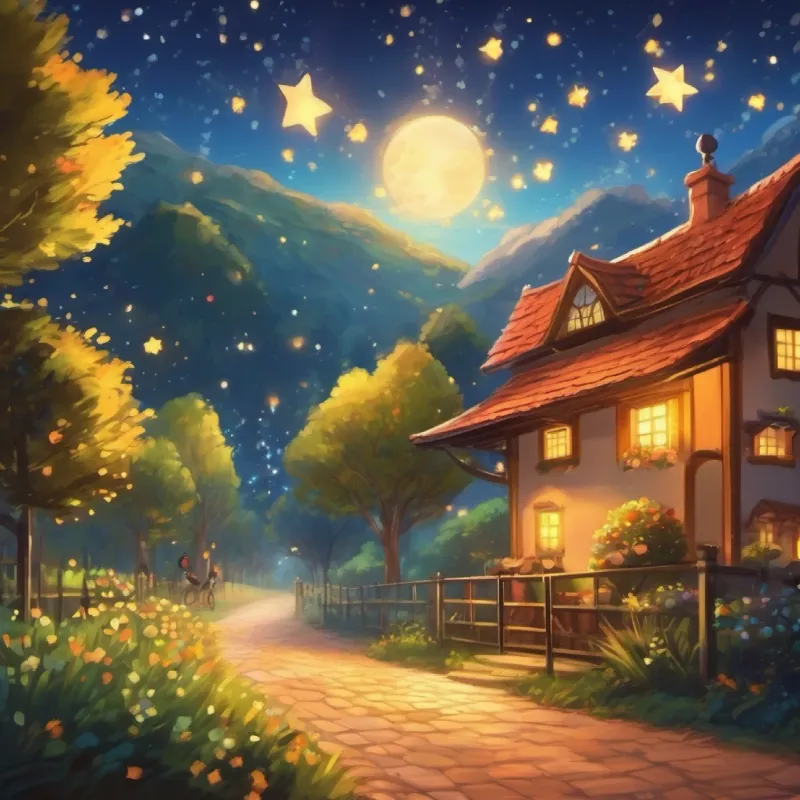 The stars cheer and the atmosphere is playful and jolly.