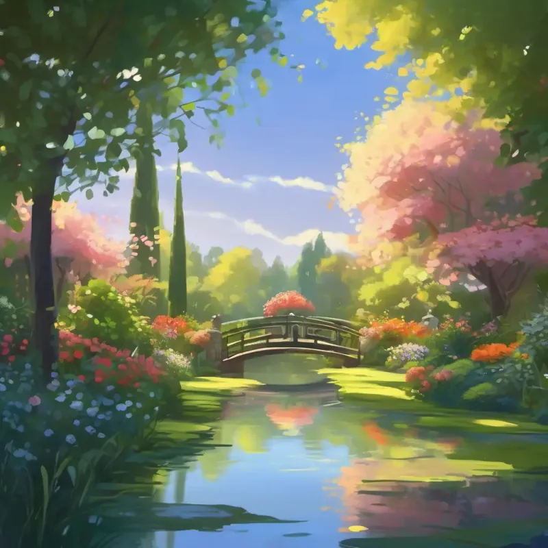 Final reflection on the beauty of the garden and the reminder about finding beauty in simple moments.