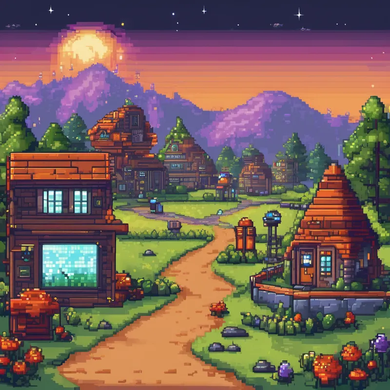 Their first stop was the village of Amicable Aliens, where the inhabitants were friendly beings from outer space. These aliens had soft, fuzzy skin and twinkling eyes. Their names were Alpha and Betty, and they were eager to befriend Bennett and Hoxie. "Welcome to Alphaland, Earthlings!" Alpha greeted with a smile. "We're delighted to have you here!"