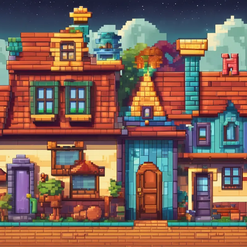 Bennett and Hoxie introduced themselves and marveled at the unique surroundings. They noticed that all the houses in Amicable Aliens village had the letters of the alphabet on their roofs. Each letter represented a different family from Alphaland. Curious to learn more, Bennett and Hoxie followed Alpha and Betty, who began to introduce them to their alien friends. Along the way, they met Carl the Courageous, who lived in a house with the letter "C" painted on it. Carl was always brave and faced any challenge with a smile.