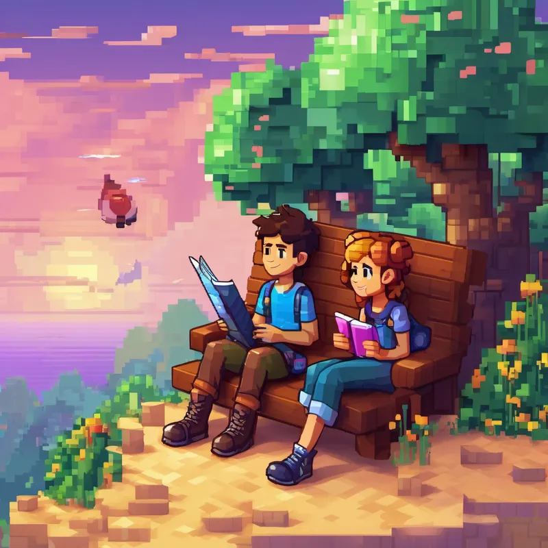 And so, with their hearts full of joy, Bennett and Hoxie drifted off to sleep, dreaming of their next adventure in Alphaland, where friendship was always worth exploring.