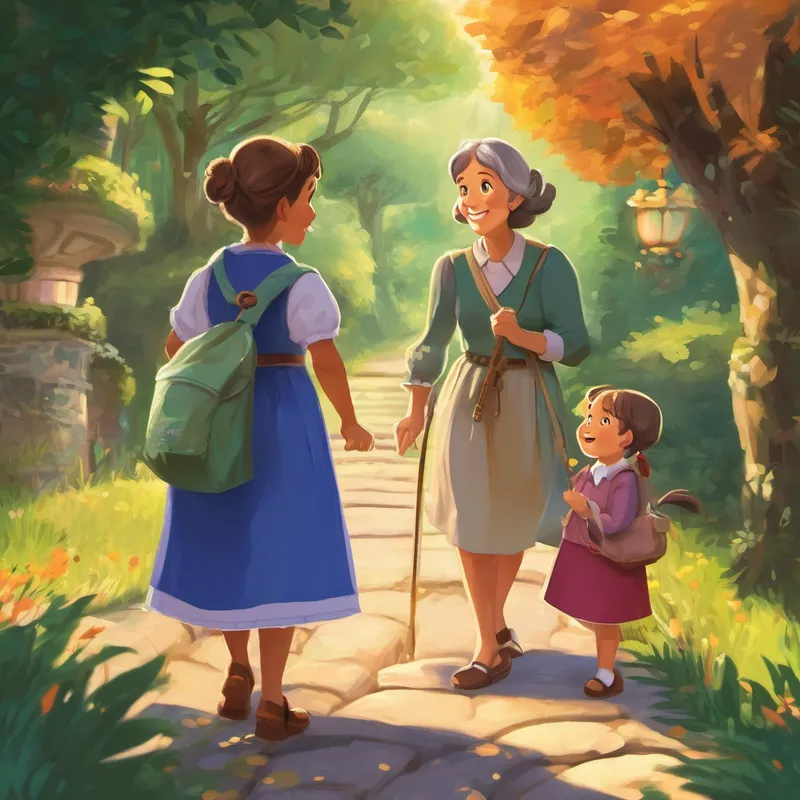 Overjoyed, Sofia made her way back home, eager to tell Nonna Rosa about her incredible adventure. Nonna Rosa listened intently, her heart filling with pride and joy for her brave granddaughter. And from that day on, Sofia and Nonna Rosa shared the tale of Il Mistero della Cascata Luccicante with others, inspiring them to embark on their own journeys and spread kindness, bravery, and friendship throughout the world.